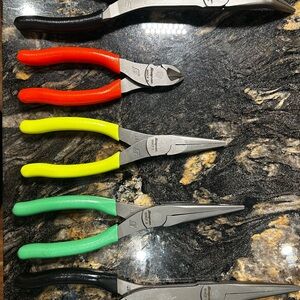 Professional Multi-Color Pliers Set